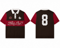 Black LOVE Knit Polo